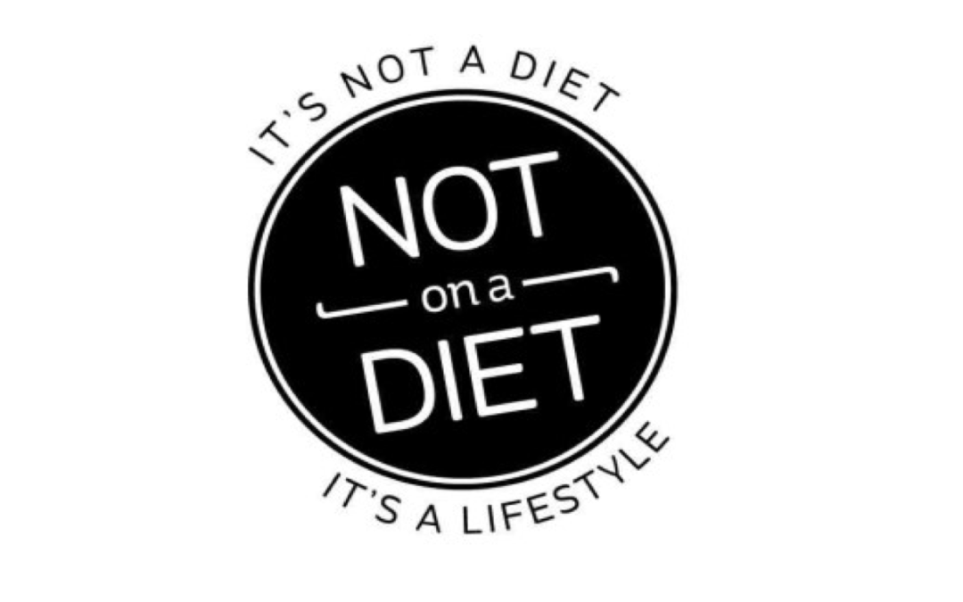 I was on. I am on. I'M on a Diet. On Life. No i am on Diet.